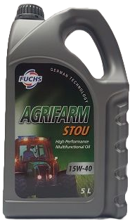 High Performance Multifunctional Oil (STOU / MFO) for engines, manual gearboxes, wet brakes, hydraulics in tractors and other agricultural equipment. Approvals: FENDT KDM 17/2012 Fuchs recommendations: ACEA E2 API CF-4 CNH MAT 3525, 3526 DIN 51524 : HLP (-D) FNHA 200.00, 201.00 Ford M2C134-D, M2C159-B/C John Deere JDM J20C Masseym Ferguson CMS M 1145, 1144, 1143, 1139, 1135 New Holland 82009201/2/3 NH 420A SAE J306: 80W-90 SDFG OU 1391, OT 1891 STEYR D-401 ZF TE-ML 06A, 06B, 06C, 07B.