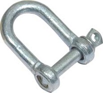 Used for connecting chain & cable.