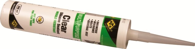 A contractor's grade silicone sealant for non-porous surfaces. Not suitable for fish tanks as it contains a fungicide to prevent mould growth.