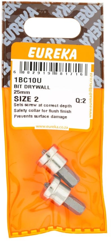Used to install a drywall screw to drywall or ceiling board - Easily control the depth of screw installation.