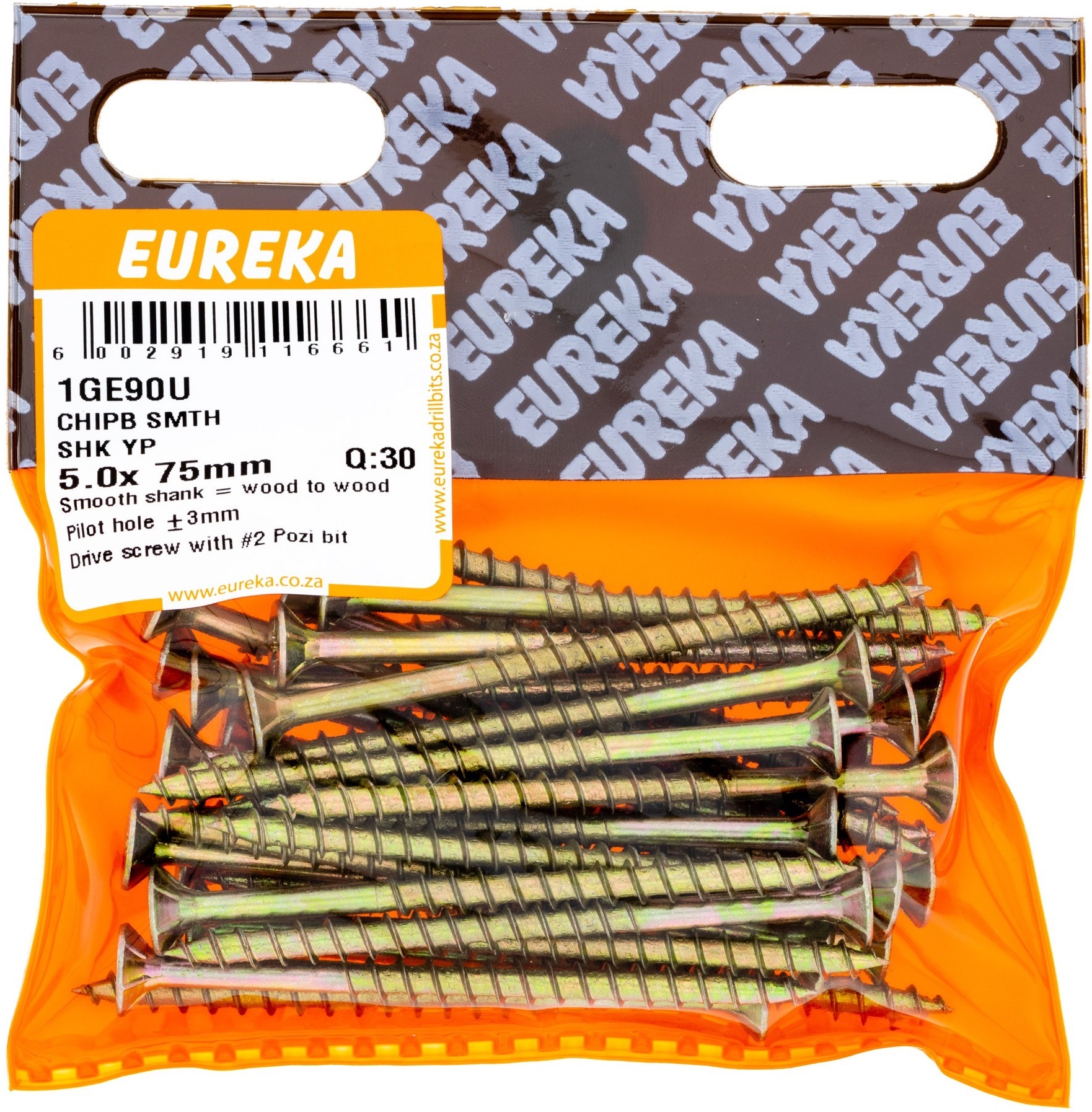 Perfect for doing general DIY work with chipboard and other softer types of woods. Require pilot holes, drilled 2mm smaller than the size of screw used. A Pozi screwdriver bit is required to drive the screws home.