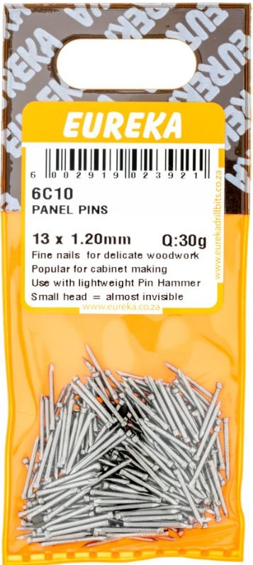 Light, narrow-headed nails that is used to fix plywood or hard board.
