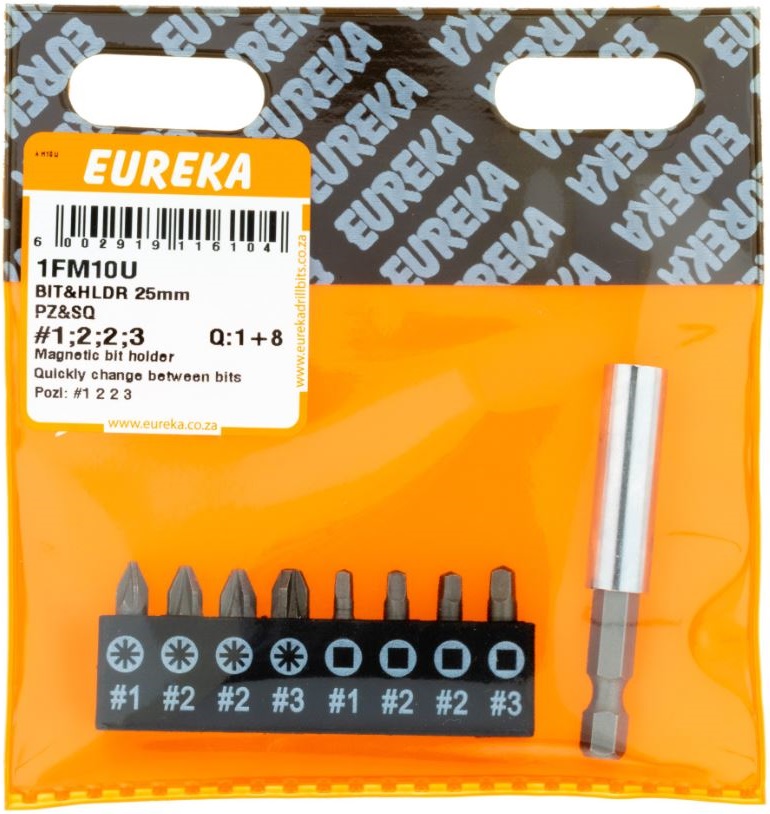 Quick changing of different kind of bits like Pozi, Square and flat bits.