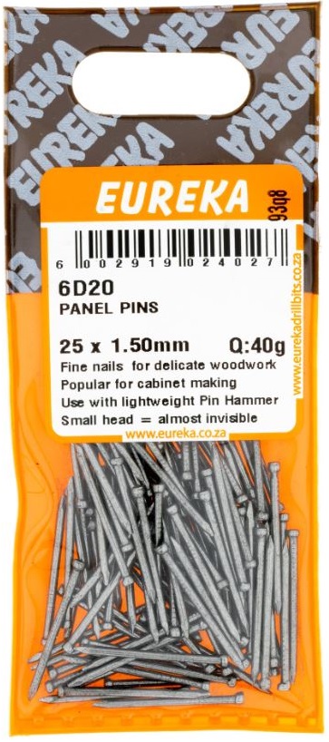 Light, narrow-headed nails that is used to fix plywood or hard board.
