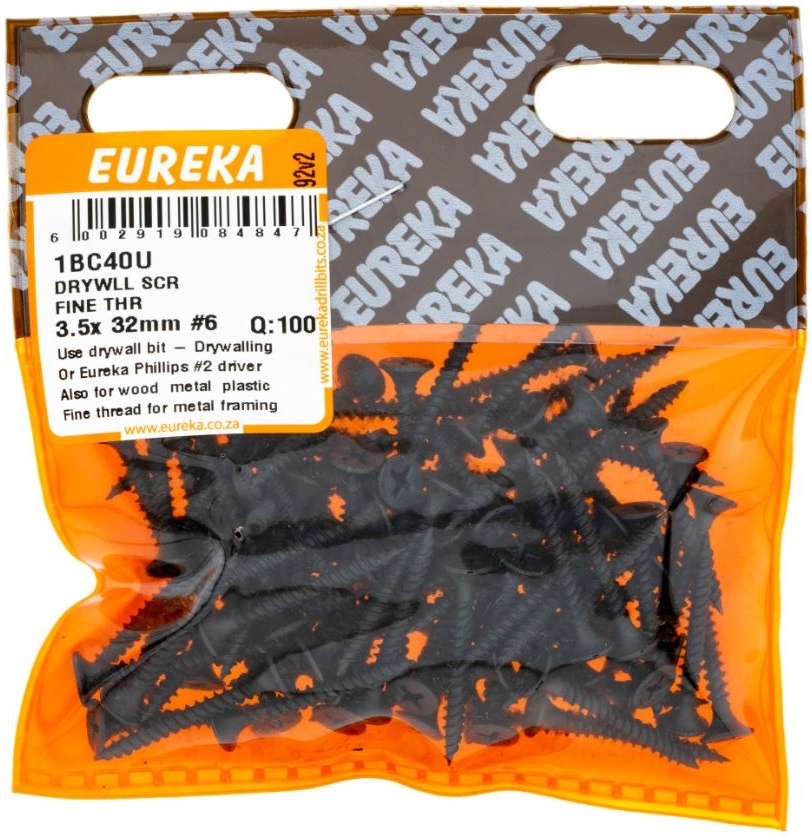 Black Finish Self-drilling.