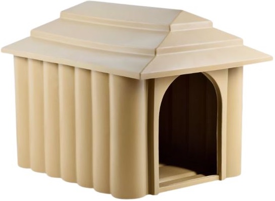 Ideal for medium-sized dogs, this kennel requires minimum maintenance and is easy to clean and disinfect, making it an extremely convenient option.