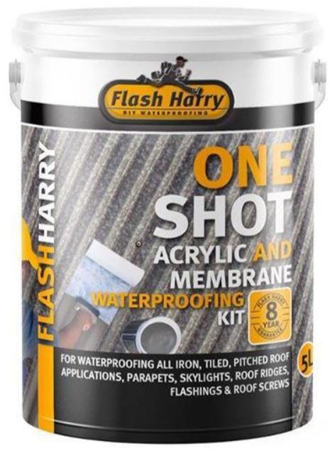 Flash Harry One Shot Is The Perfect Medium To Use When Waterproofing A Variety Of Roofs.