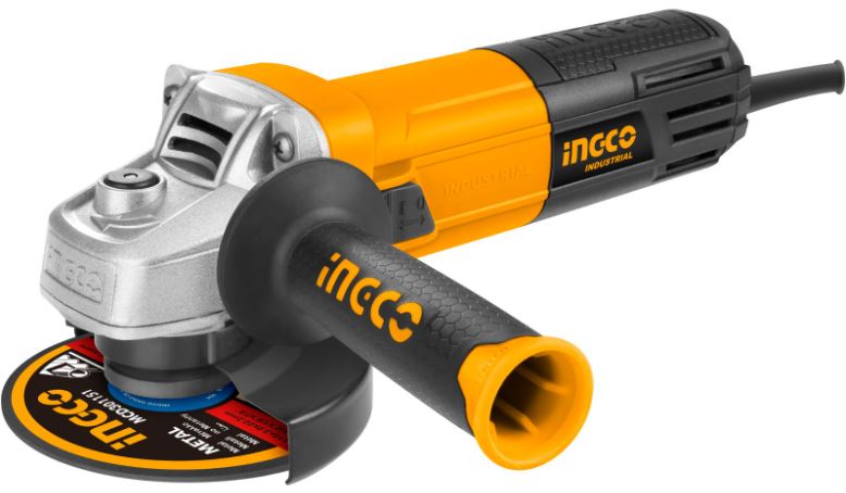 Voltage 220-240V 50/60hz, input power 950w, no-load speed 11000rpm, disc diameter 115mm. Spindle Thread M14, with 1piece auxiliary handle and packed by colour box. Spindle thread:M14 With 1pcs auxiliary handle Packed by colour box.