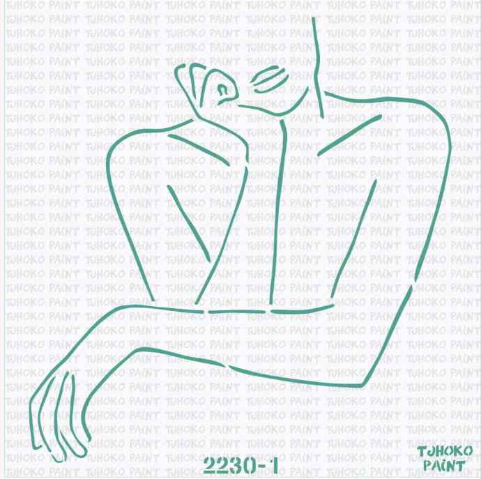 Stencil Tjhoko Stencil 2022-30-1
