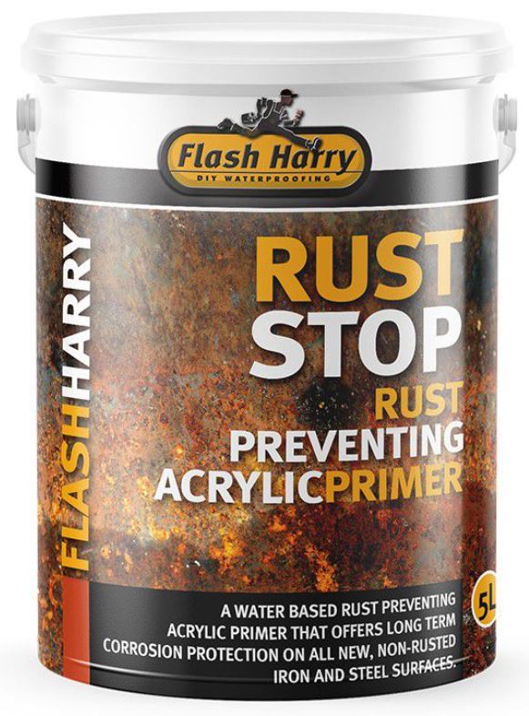 Rust Preventing Acrylic Primer. A water based Rust preventing Acrylic primer, that offers long term corrosion protection on all iron and steel surfaces.