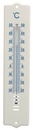 This thermometer has an economic temperature measurement for incubators and universal requirements. Blue spirit (no mercury).