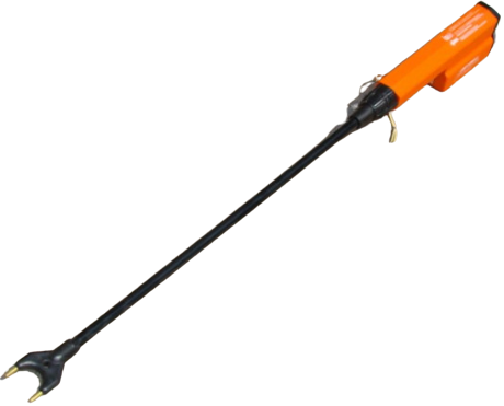 Swavet Prodder Hot Shot. Provides the power to move livestock safer and easier. Fibreglass shaft: flexible, most durable and sought after shaft on the market. Exclusively for use in animal husbandry as per applicable animal protection law. Operates on 6 x Size C ALKALINE batteries.
