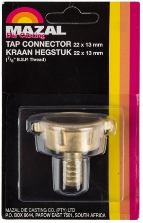 Screw On To Garden Tap If Hose Needs To Be Used.