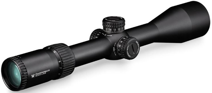 The Diamondback Tactical is a long-range wolf in sheep's clothing. Rather than cramming features in at the expense of turret performance and optical quality, the Diamondback Tactical dials it back, putting the focus where it counts. Exposed turrets bring tracking performance previously unheard of at this price point, while its optical system delivers sharp image quality even at extended range. Its relatively simple design places you firmly in the driver's seat with the potential to take on that 1,000 yard mark and beyond, all at a price that's easy to justify for new shooters, your training rifle, as well as experienced shooters looking for a back-to-basics optic on their fun gun. Opt for one of the first focal plane models on a sweet shooting rifle and you've got yourself a perfectly capable competition rig without breaking the bank.