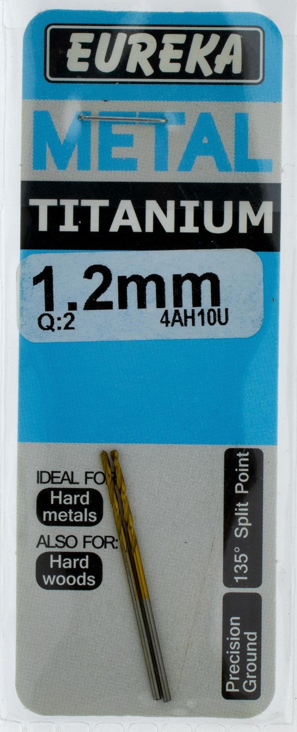 Drill Bit HSS Titanium Gold