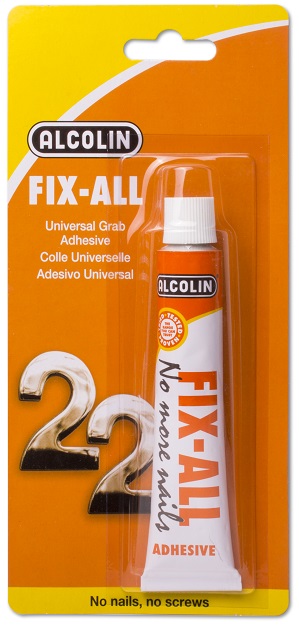 A rubber-based universal adhesive paste, which is used in place of nails and screws to bond virtually any rigid material together. Adheres to virtually all common building materials and replaces nails and screws in a multitude of applications. It is excellent for use in and around the home, garage, at the office, for school projects to large industrial and construction site.