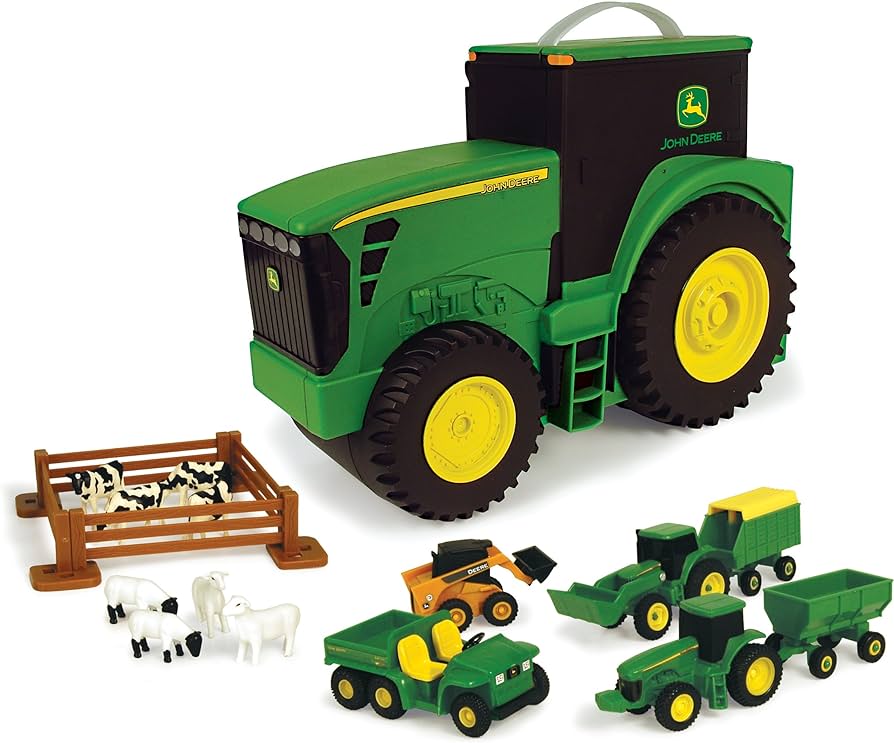 Toy Fun Tractor Carry Case Value Set