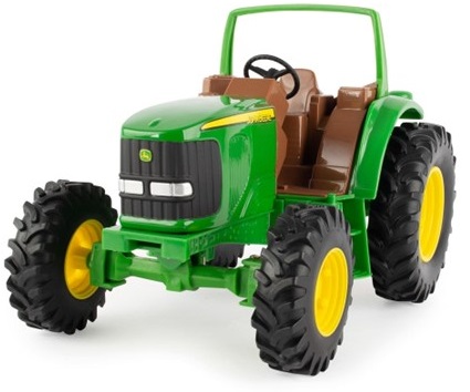 Toy Tough Tractor With Metal Chassis