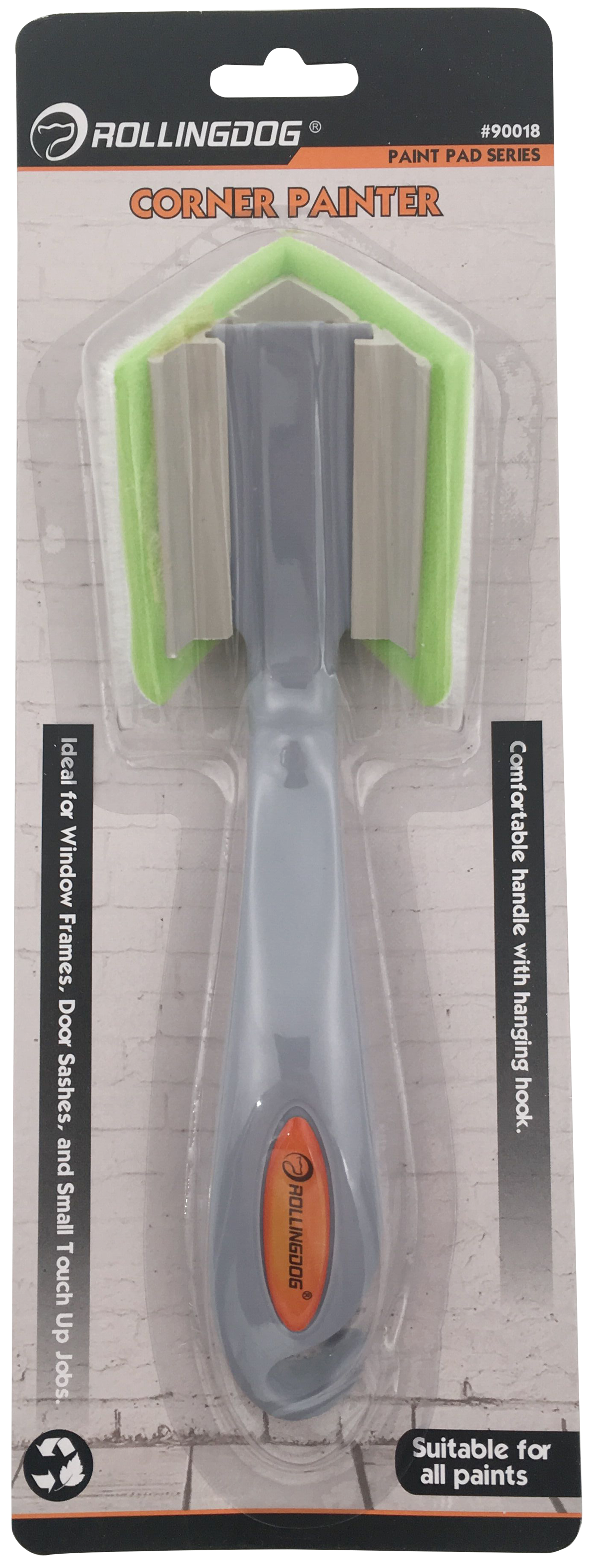 Perfect for Corner Painting. For All Paints and Stains.