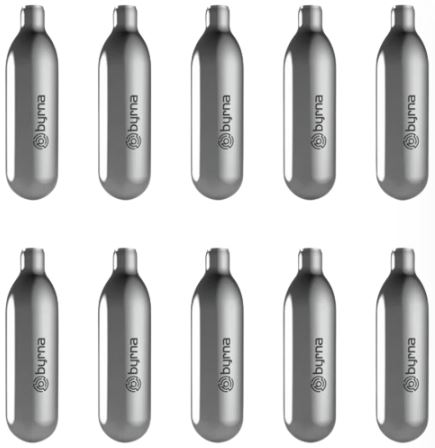8-GRAM CO2 CARTRIDGES ARE ONLY COMPATIBLE WITH THE BYRNA HD AND BYRNA SD. *Not compatible with Byrna SDXL or HDXL or Launchers with Byrna Boost Installed