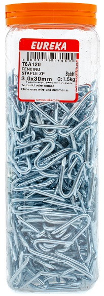 Fencing Staple Zp 3.0X30mm Q:1.5Kg