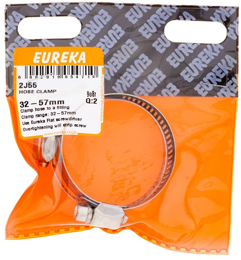 Clamp Eureka Hose Clamp 32-57mm QTY2