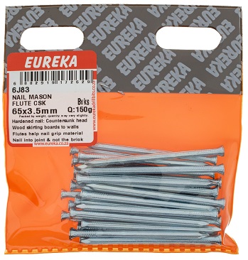 Nail Mason Flute Csk 65X3.5mm Q:150g