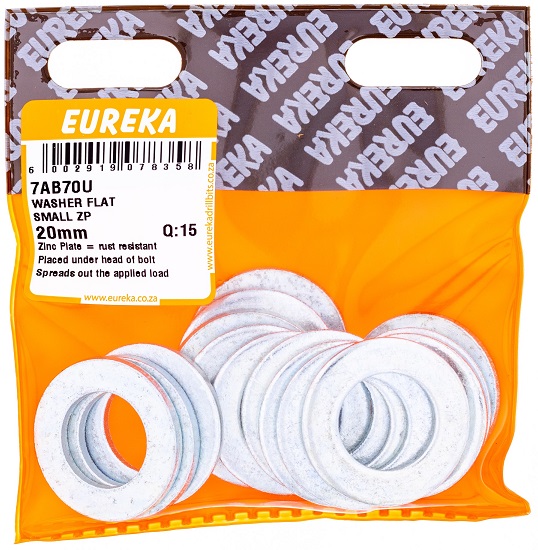 Flat Washer Eureka Small 7AB70U 20mm QTY105