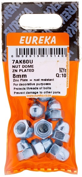 Nut Eureka Dome 7AK60U 8mm QTY100