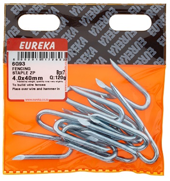 Fencing Staple Zp 4.0X40mm Q:120g