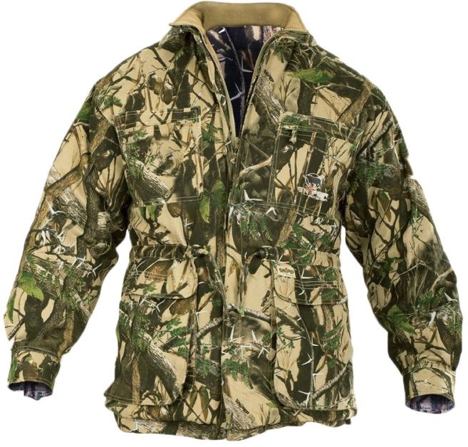 Sniper Padded Parka  Men (3D) - The padded parka is made from 100% cotton canvas for those cold winter nights and early mornings. It is lined and padded for extra warmth.