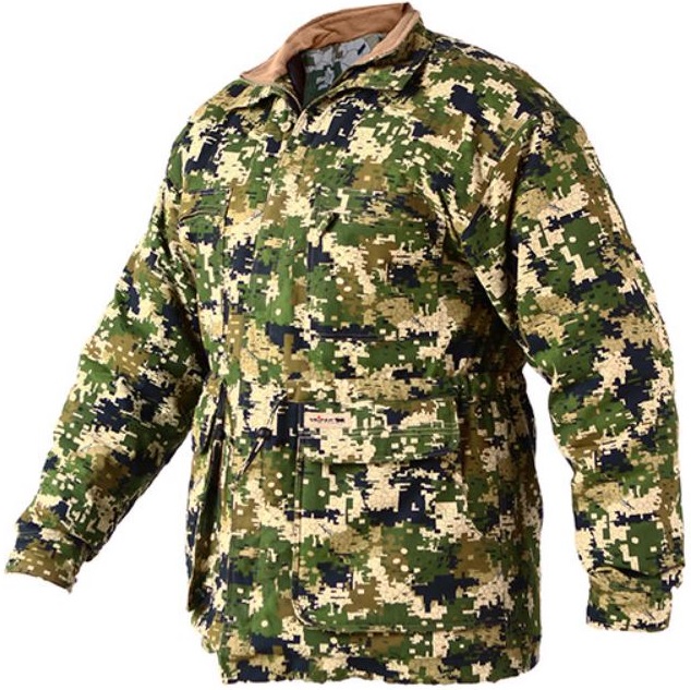 Clearance Sale! Limited stock available. Sniper Padded Parka � Pixelate is the men�s padded parka jacket with a pixelate pattern.