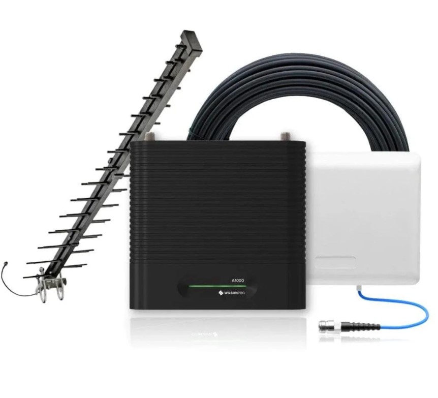 Most popular large office and building booster. Boost 2G, 3G & 4G LTE. Works for any phone using our own AFGRI Connect network or any MTN, Cell C, Vodacom and selected Telkom bands. Complete kit, easy to install. ICASA Approved. High Power - Best in very poor signal conditions, multiple areas coverage.