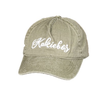 Cap Ladies Washed 5 Panel Olive Kakiebos