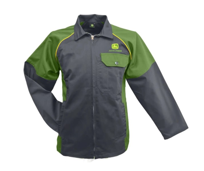 Overall Jacket Men Charcoal S John Deere