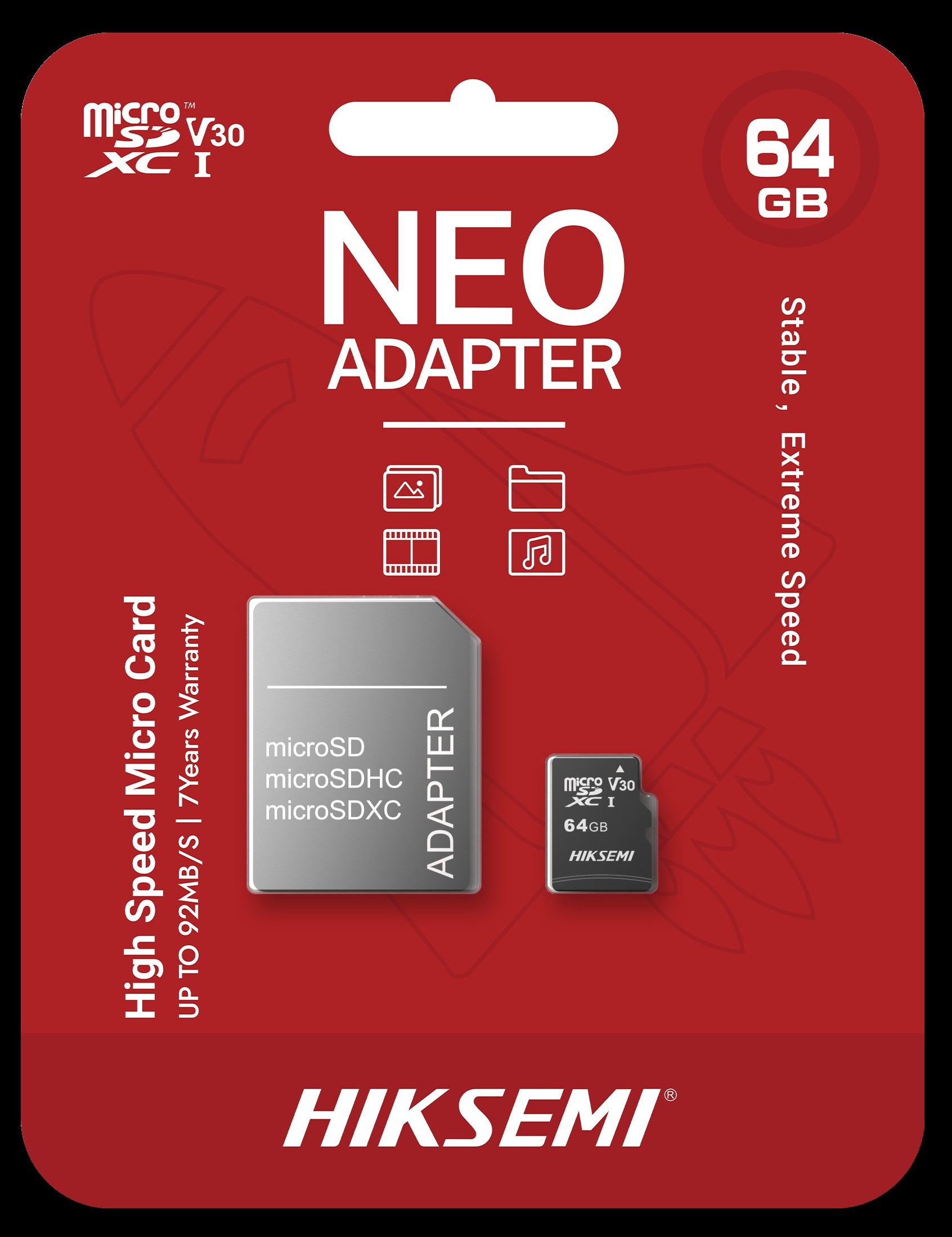The C1 Series Micro SD (TF) card offers reliable, high-performance storage with read speeds up to 92MB/s and write speeds up to 50MB/s. Compatible with mobile phones, cameras, tablets, and even small-capacity industrial control systems. Compact and easy to use  As the smallest SD flash memory card, microSDHC/microSDXC Class 10 UHS-I provides expandable storage for tablets, smartphones, and photo albums. With an adapter, it fits standard-size SDHC/SDXC devices. Durable and reliable  Shockproof, X-ray resistant, and temperature-tested. Safe for airport X-ray machines and designed to protect your files in harsh environments.