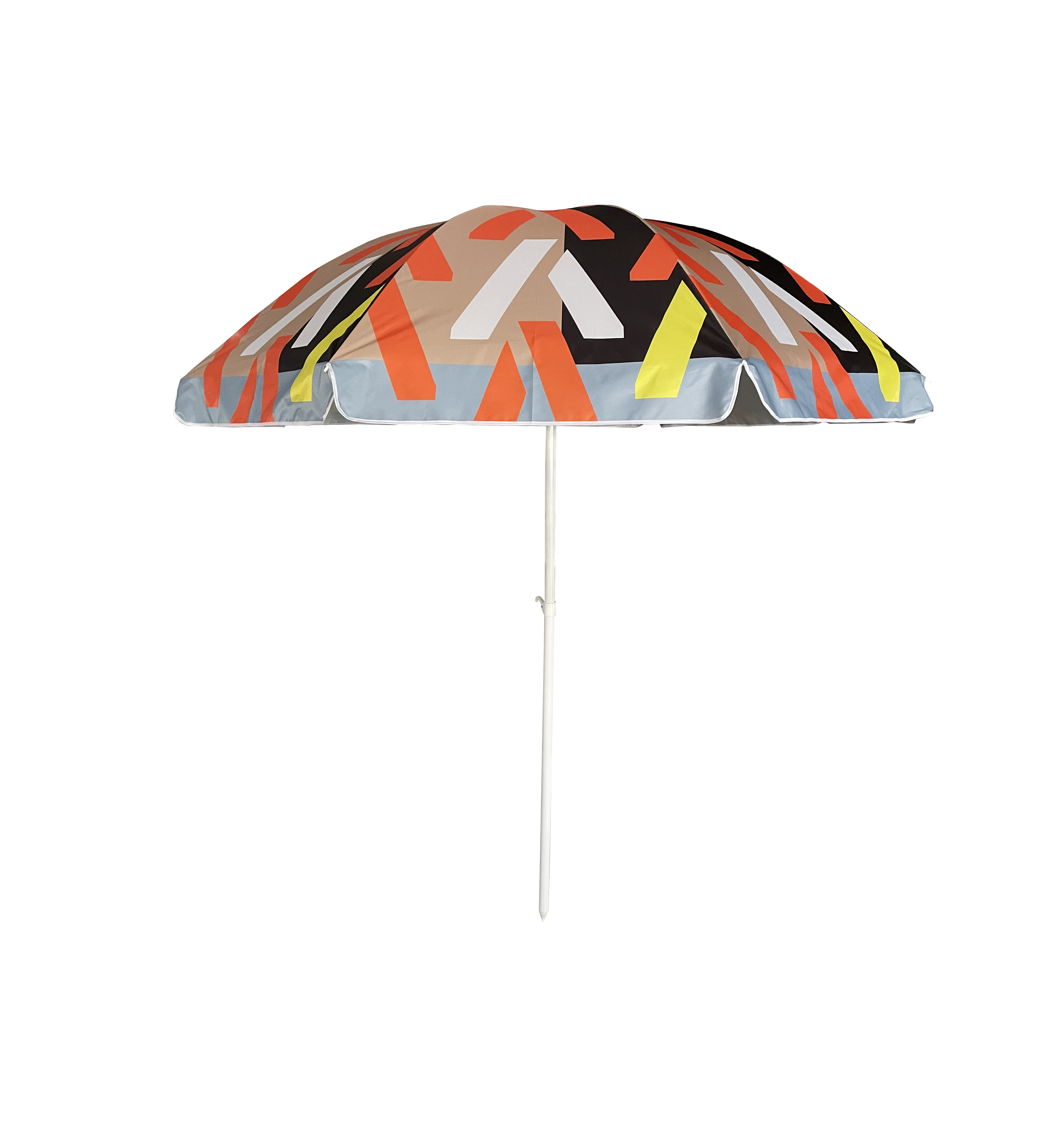 The Basecamp 8 Rib Beach Umbrella (2.25m) is great for sunny outdoor adventures. Whether your spending the day at the beach, enjoying a picnic, or hosting an outdoor gathering, this umbrella is designed to keep you cool, comfortable, and protected. Its generous 2.25m diameter provides ample shade, while the silver-coated 210D fabric shields you from harmful UV rays and reduces heat. **FEATURES AND BENEFITS: Generous Coverage: 2.25m diameter provides ample shade for comfortable outdoor relaxation. UV Protection: Silver-coated 210D fabric shields you from harmful UV rays and reduces heat. Sturdy Construction: Features 8 durable ribs and a robust 32/32mm pole for stability. Portable Design: Lightweight and includes a carry bag for easy transport. Easy Setup: Simple assembly ensures quick and hassle-free use. Durable Materials: Built to withstand outdoor conditions with long-lasting performance.