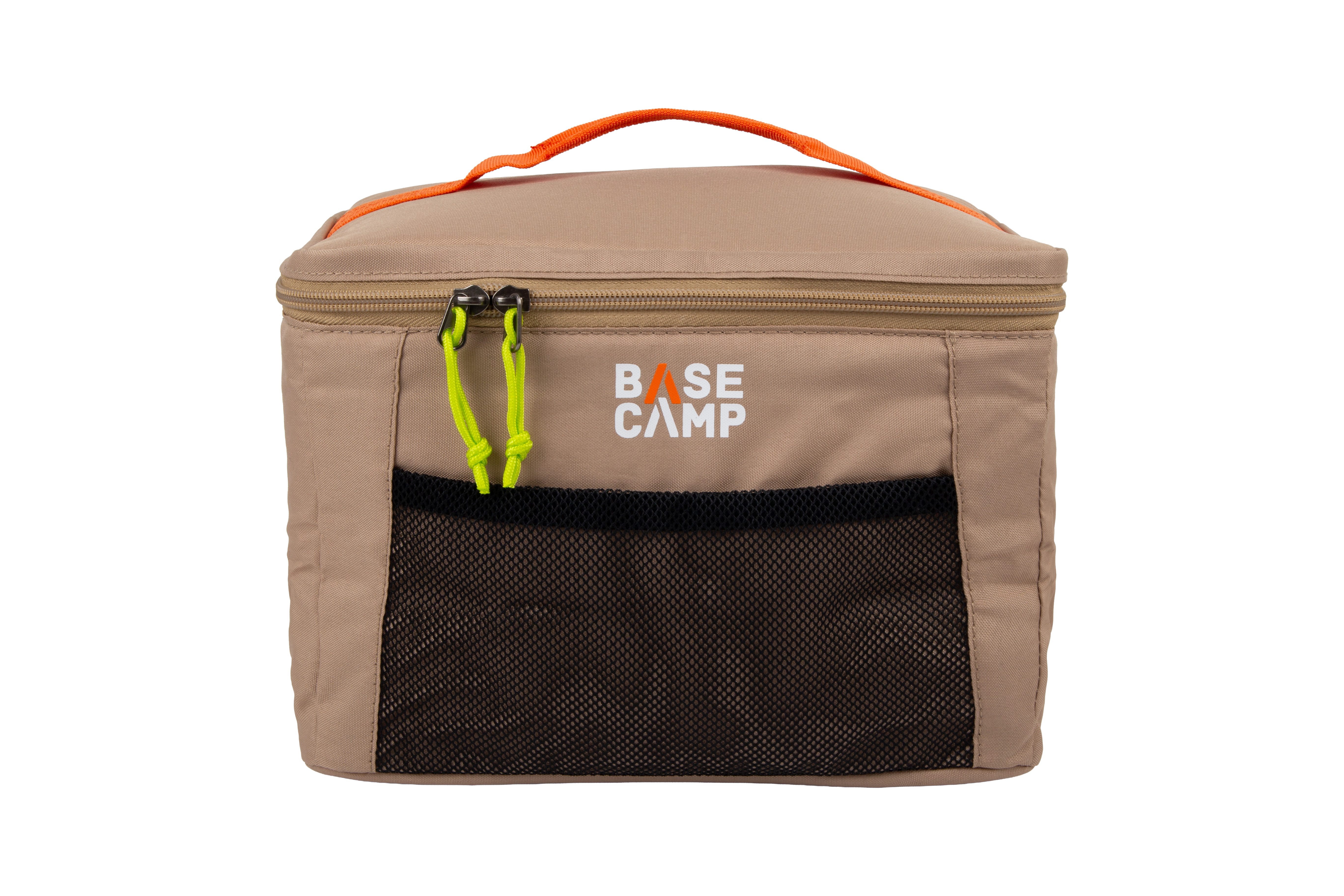 Take your refreshments anywhere with the Basecamp Cooler Bag, designed for those who crave adventure without compromising on chilled beverages. Crafted with durable khaki material, this cooler bag boasts a spacious interior capable of holding up to 12 cans, ensuring you stay refreshed throughout your outdoor escapades. Whether your hiking, picnicking, or heading to the beach, the Basecamp Cooler Bag keeps your drinks cool and ready to enjoy. ** Features: Spacious interior accommodates up to 12 cans. Durable khaki material for long lasting use. Ideal for outdoor activities such as hiking, picnics and beach outings. Keeps beverages chilled and refreshing on the go. Convenient carry handle for easy transport. Compact size fits easily in car trunks, backpacks or beach bags. Insulated design maintains beverage temperature for extended periods.