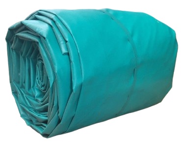 Tarp Ldv Pvc Green Med 4Mx6M 550Gsm Lion Tarps
