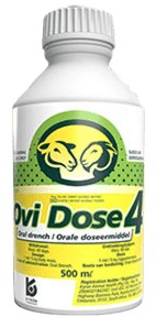 Roundworm, tapeworm, nasal worm, liver fluke and conical fluke remedy for sheep and goats.
