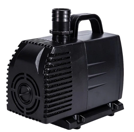 Waterhouse Fountain & Pond pump 5000L/h with 10m Cable, Flow Control & 3 Core PlugSpecifications:Volume: 5000 L/hWatts: 190Discharge : 3/4  ,1Max head: 5 MetersIncludes 10 Meter 3 core cableFeatures:Reliable and ultra-quiet mag drive submersible pond or fountain water pump.Easy water flow adjustment.Suitable for fountains, ponds, aquariums and industrial tanks.Powerful compact pump.This submersible pump features a ceramic pump rod for super smooth operation.Contains no seals or messy oils.Pump employs the latest technology.For submersible operation only.Very powerful unit with a built-in flow control with unlimited settings.3 Year WarrantyAPPLICATIONS:110V/60Hz AC UL approved submersible water pump for big fountain, waterfalls, or other water projects.