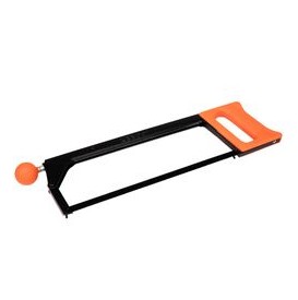 The Kendo Professional Hacksaw is a robust and versatile tool designed for demanding cutting tasks, providing stability and reliable performance even under tough conditions. It enables precise and efficient cutting of various materials, while the ergonomically designed handle offers a secure and comfortable grip for extended use. Featuring a quick-release blade mechanism, it allows for easy and convenient blade replacement, making it ideal for both professional tradespeople and DIY enthusiasts.
