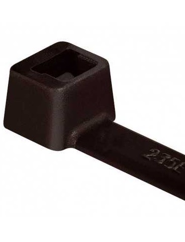 These cable ties are designed to operate reliably in temperatures ranging from -40ºC to +85ºC and meet UL94 V2 flammability standards for added safety. They feature inside serration to provide a strong, secure grip on bundled cables, ensuring they stay firmly in place. Installation is quick and simple, whether done by hand or using a tensioning tool. Made from 100% high-quality plastic, the ties offer durability and can be fully recycled, supporting environmentally friendly use.