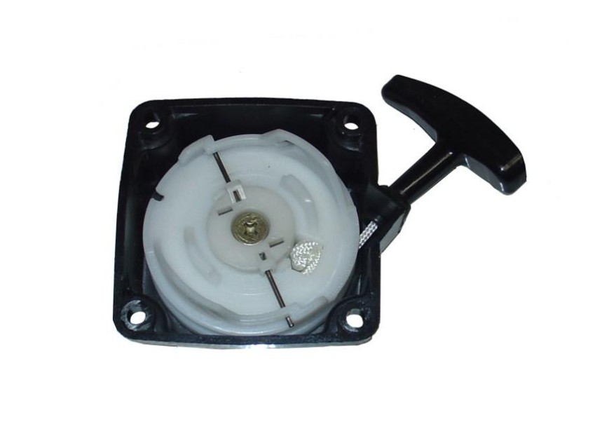This recoil starter is designed for Mitsubishi models TL33, TL43, and TL52, serving as a direct replacement for the corresponding original part numbers. Supplied as a single unit, it is a durable and reliable recoil starter assembly suitable for restoring dependable starting performance on compatible Mitsubishi engines.
