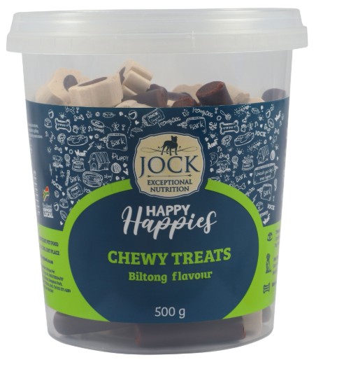 Happy Happies Dog Biscuits are the perfect complement to our scientifically formulated dog food range. Delicious and nutritious, these treats are ideal for rewarding, teaching, and reinforcing good behavior. Available in both big and small sizes, Happy Happies are suitable for dogs of all breeds, making them the perfect treat for every pup in your life.