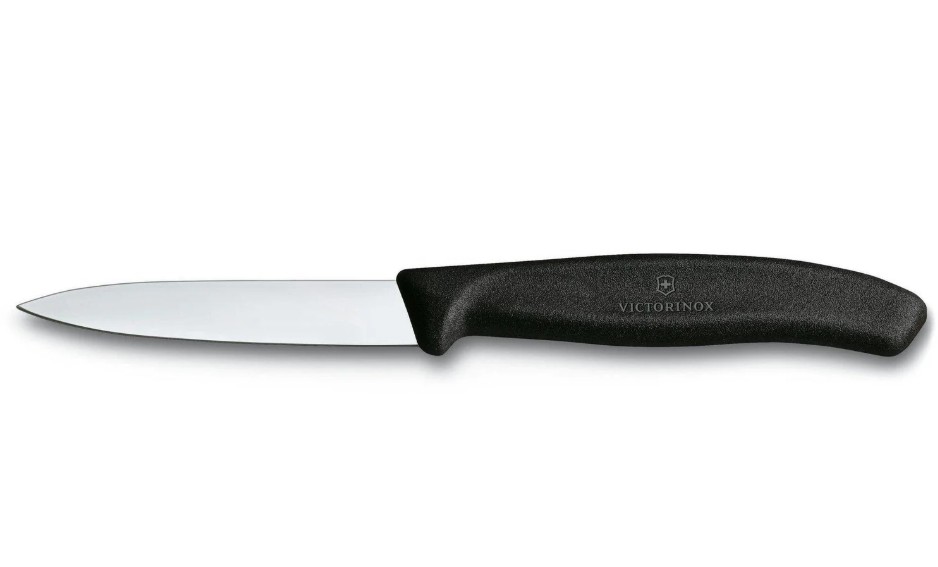 Prepare meals like a pro with this versatile paring knife, ideal for a wide range of precise preparation tasks. Excels at slicing tomatoes, avocados and figs, as well as effortlessly cutting through pomegranates and passion fruits. Whether youre slicing, dicing, peeling or tackling more intricate tasks, this knife is the ultimate tool for all kitchens. Designed with a lightweight, ergonomic handle for effortless control and all-day comfort, whether in a home or professional kitchen. Dishwasher safe, but hand washing is recommended to maintain its flawless finish.