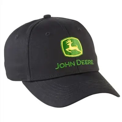 Cap JD John Deere black