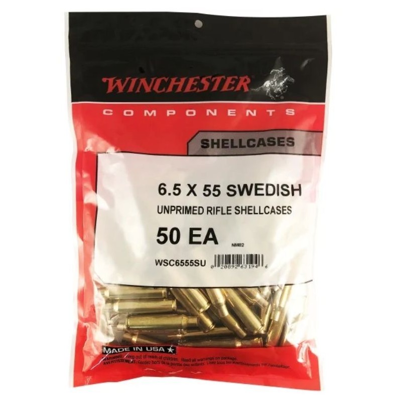 Winchester unprimed shell cases are engineered to precise tolerances to ensure smooth feeding and positive chambering.