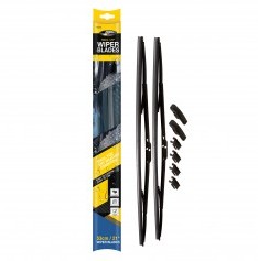 Get superior cleaning coverage with this 21-inch (53 cm) Mq wiper blade pair, offering quiet and smooth operation