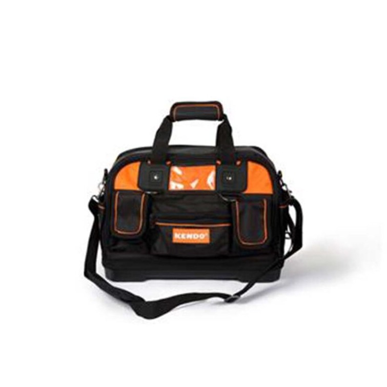 The handbag-type tool bag is the ultimate companion for organized and efficient tool storage, designed for both professionals and DIY users. Made from durable 600D nylon Oxford material, it is built to withstand the rigors of demanding job sites, ensuringThe handbag-type tool bag is the ultimate companion for organized and efficient tool storage, designed for both professionals and DIY users. Made from durable 600D nylon Oxford material, it is built to withstand the rigors of demanding job sites, ensuring long-lasting reliability. Its unique dual-side opening design allows both sides to unzip for full visibility and easy access to tools, eliminating the need to search through clutter. A soft, comfortable handle ensures easy transportation even when fully loaded, while the front name card holder allows for quick identification. Ideal for construction, carpentry, plumbing, electrical work, HVAC, automotive repair, and general maintenance, this tool bag offers practicality, durability, and convenience in one compact design.